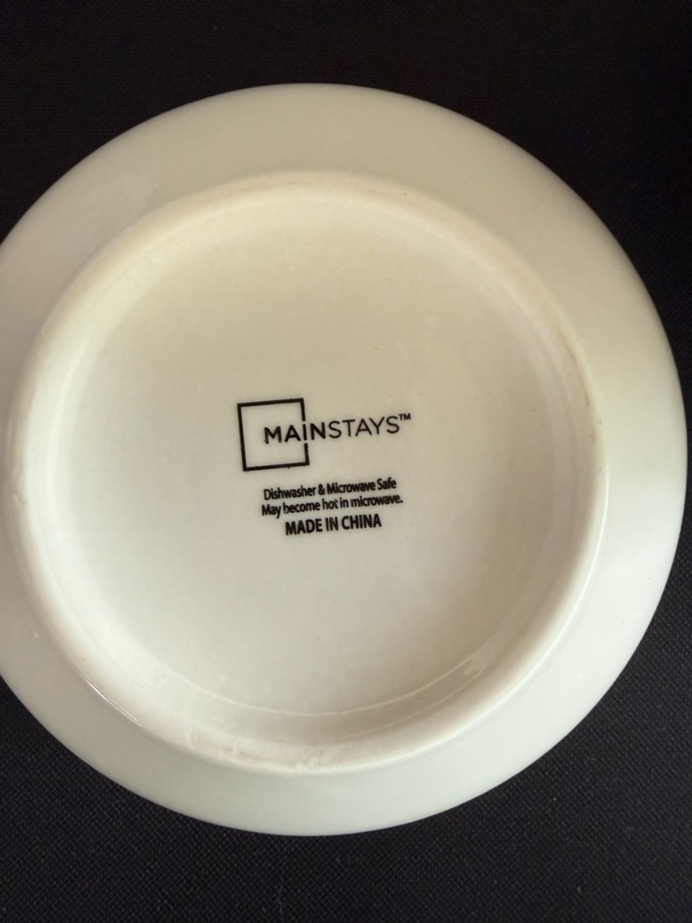 Mainstays White Ceramic Bowls